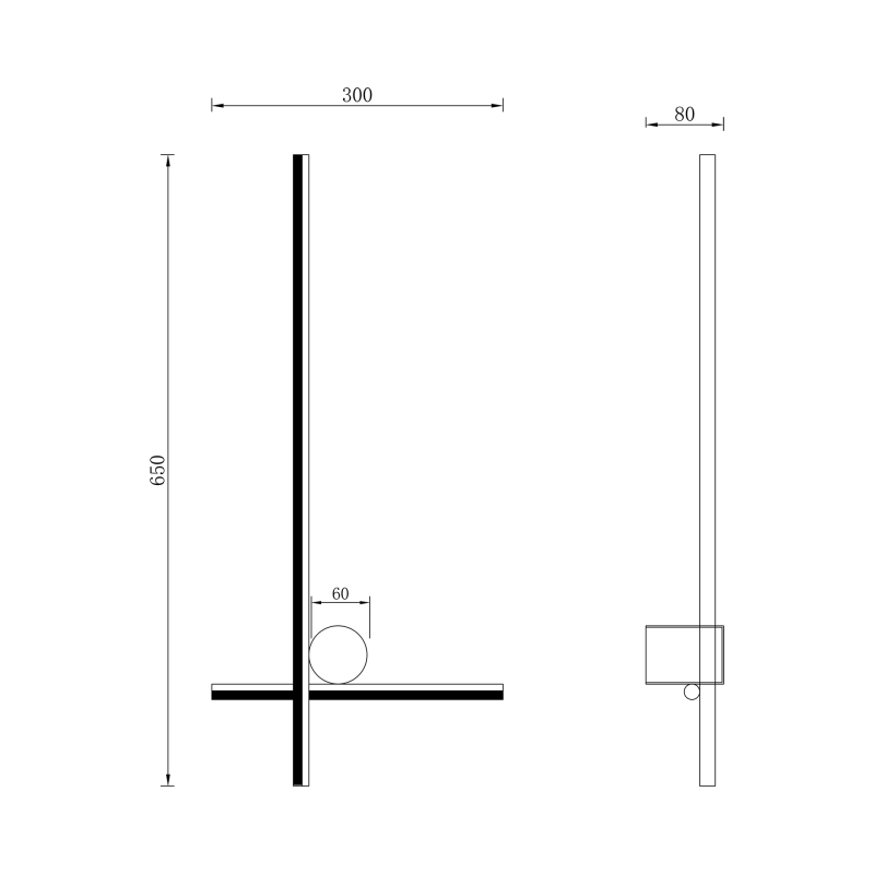 Kinkiet MILL W4101-GD