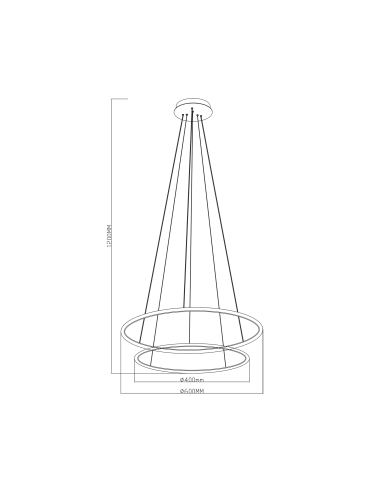 Lampa wisząca MARSEILLE L201004B-2GD