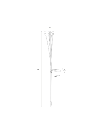 Lampa solarna VK018G-1