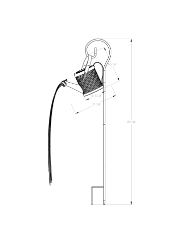 Lampa solarna KONEWKA SW-5015