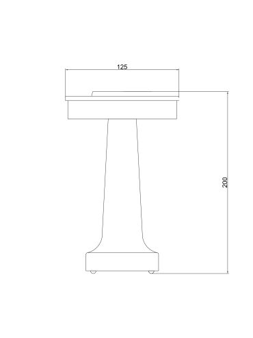 Lampa stołowa SONET ETLED-53C-SB
