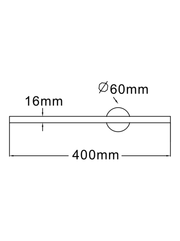 Kinkiet TROY W90477-40GD