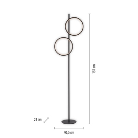 Lampa podłogowa RITUS 15396-18