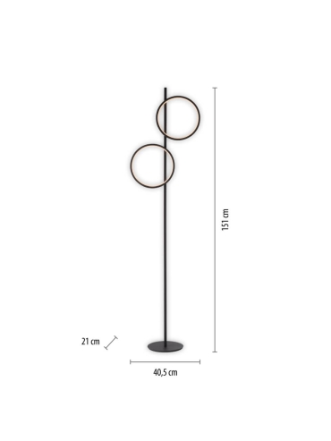 Lampa podłogowa RITUS 15396-18