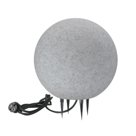 Lampa ogrodowa KULA ARGENTO 30cm 330345