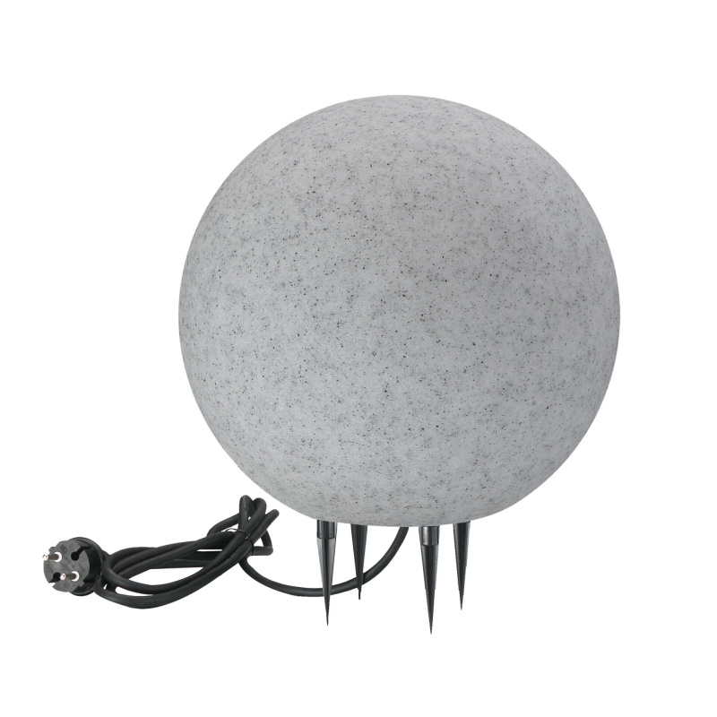 Lampa ogrodowa KULA ARGENTO 30cm 330345
