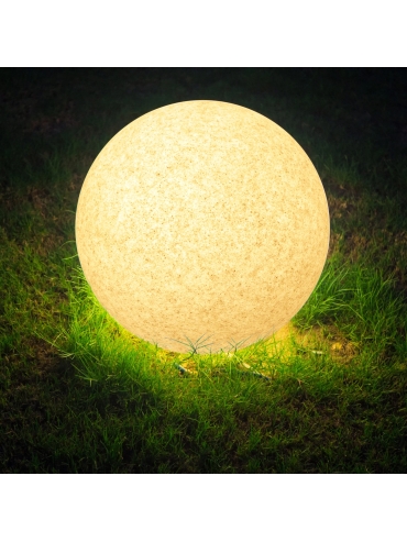 Lampa ogrodowa KULA ARGENTO 40cm 330352
