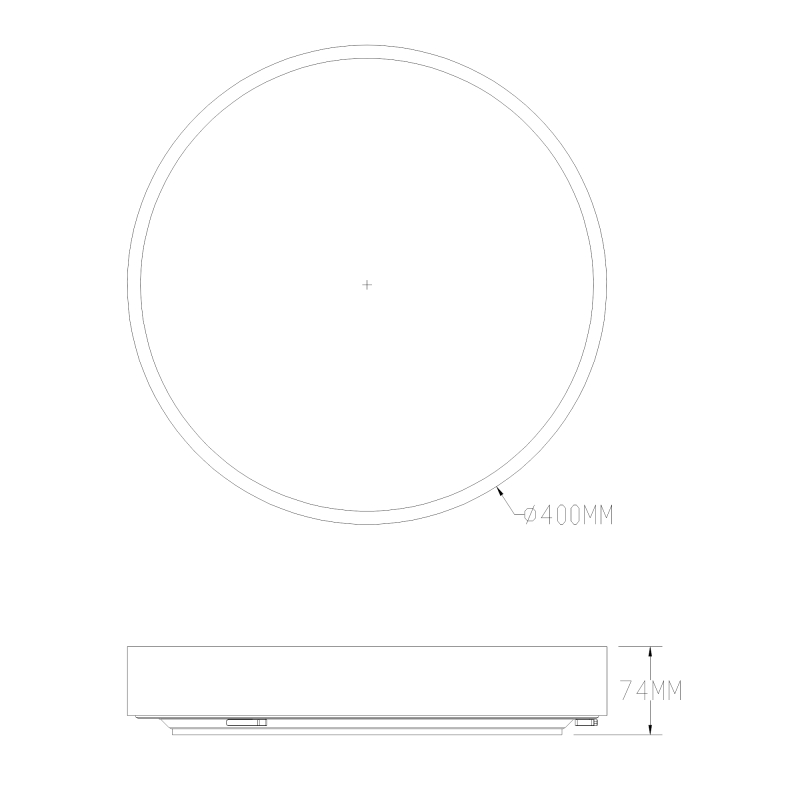 Lampa sufitowa NADI MS724-R400