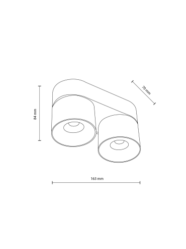 Spot SPARK WHITE CCT 18171
