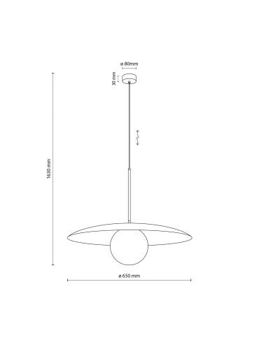 Lampa wisząca SLATE 10911