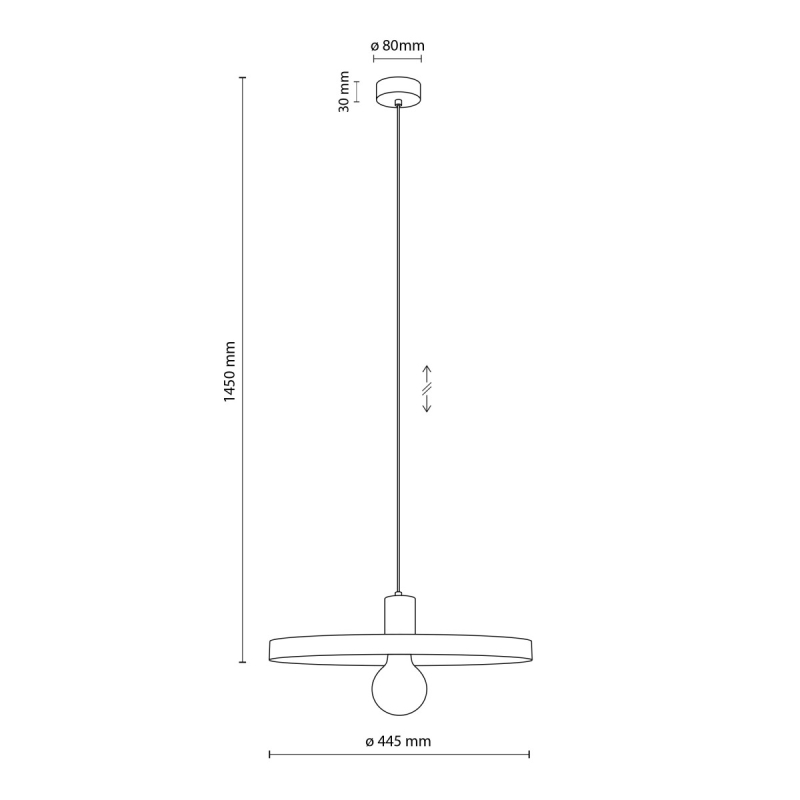 Lampa wisząca SILA 10762