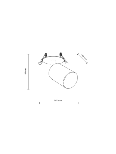 Lampa sufitowa NEX 10798