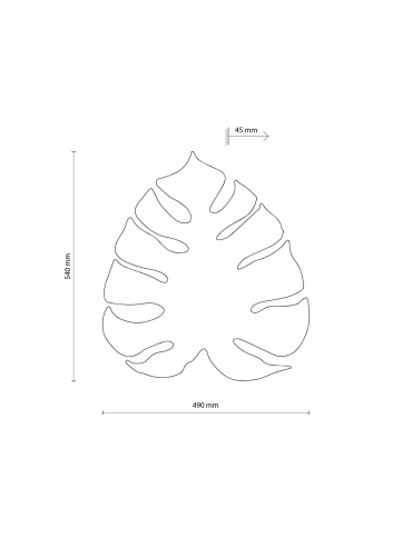 Kinkiet MONSTERA 10627