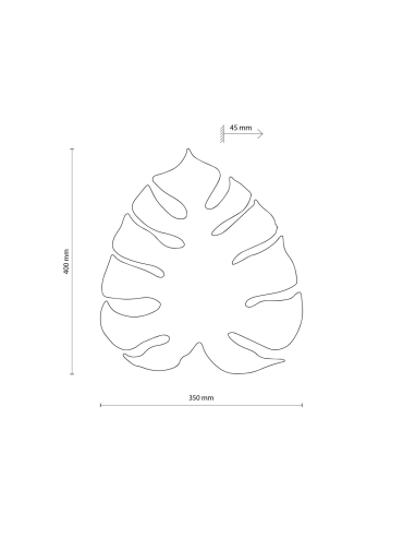 Kinkiet MONSTERA 10626