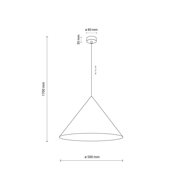 Lampa wisząca CONO 10888