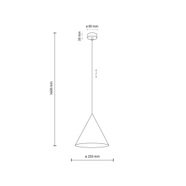 Lampa wisząca CONO 10886