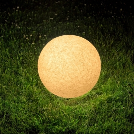 Lampa ogrodowa KULA ARGENTO 30cm 330345