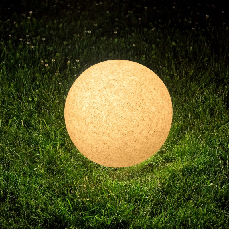 Lampa ogrodowa KULA ARGENTO 30cm 330345