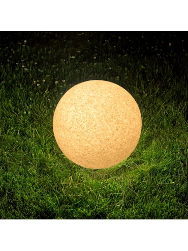 Lampa ogrodowa KULA ARGENTO 30cm 330345