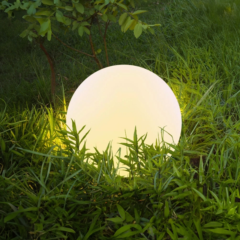 Lampa solarna KULA RGB+3000K + PILOT 40cm 311368