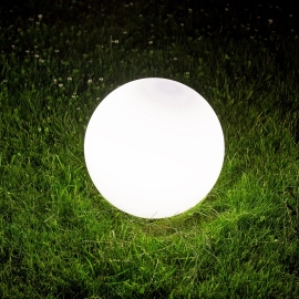 Lampa ogrodowa KULA ARGENTO 30cm 330383