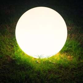 Lampa ogrodowa KULA ARGENTO 40cm 330390