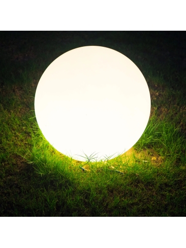 Lampa ogrodowa KULA ARGENTO 40cm 330390