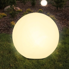 Lampa ogrodowa KULA ARGENTO 50cm 330406