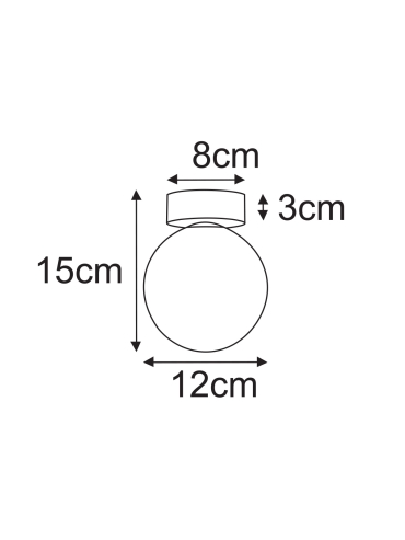 Lampa sufitowa K-5691  FADO