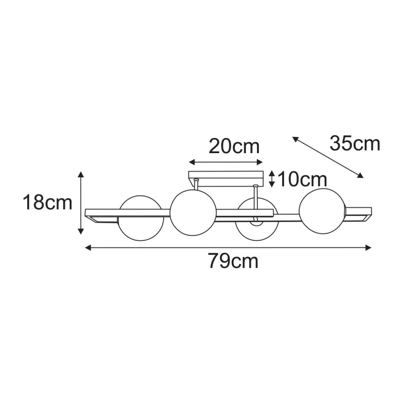 Lampa wisząca K-5761  PARMA