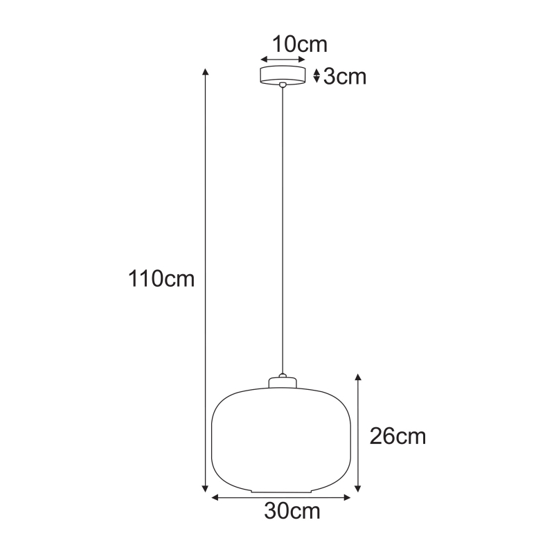 Lampa wisząca K-5661  CAMPO