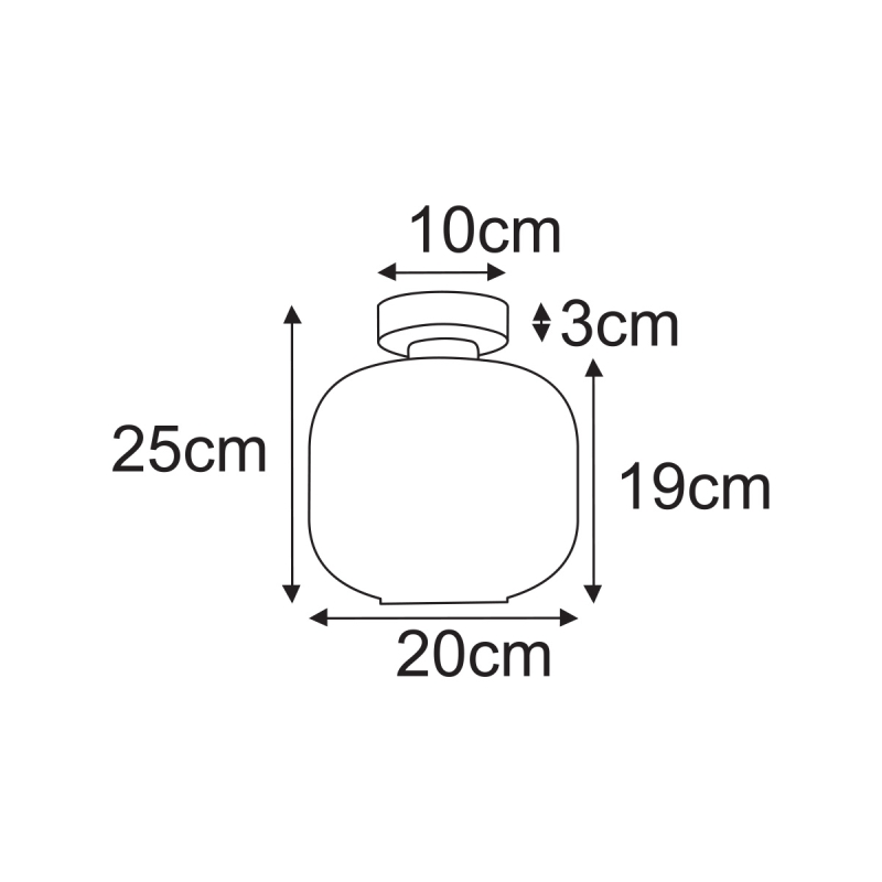 Lampa sufitowa K-5652  CLARK