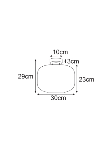Lampa sufitowa K-5643  SPARTA