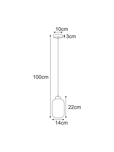 Lampa wisząca K-5750  SILVA