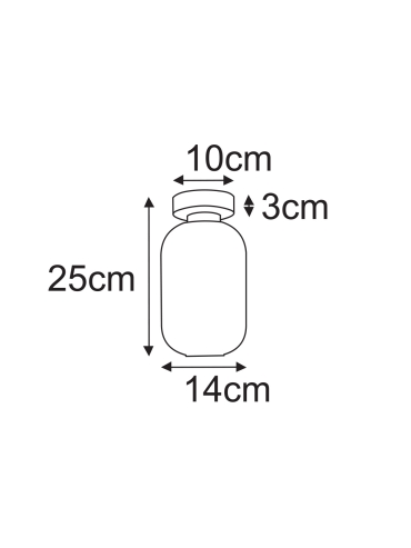 Lampa sufitowa K-5752  SILVA