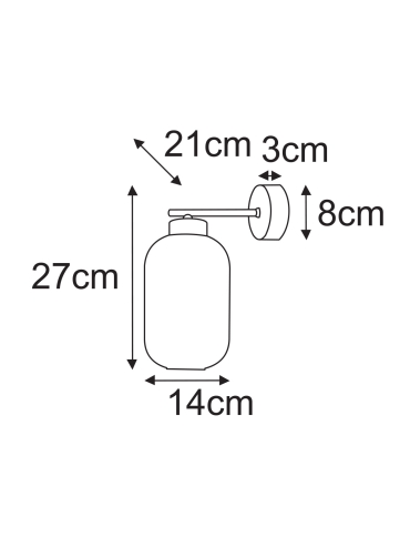 Kinkiet K-5757  SILVA
