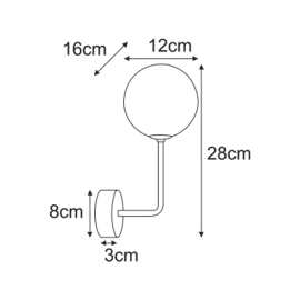 Kinkiet K-5712  CASOLI