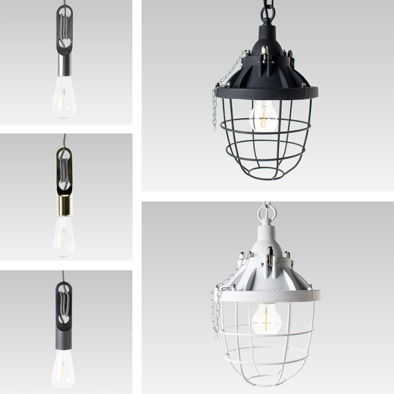 Lampa wisząca WICKLE PL-15102-GD