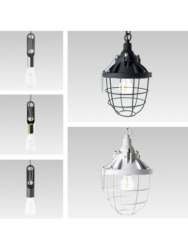 Lampa wisząca WICKLE PL-15102-GD