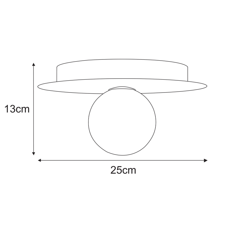 Lampa sufitowa K-5433  ROBIN