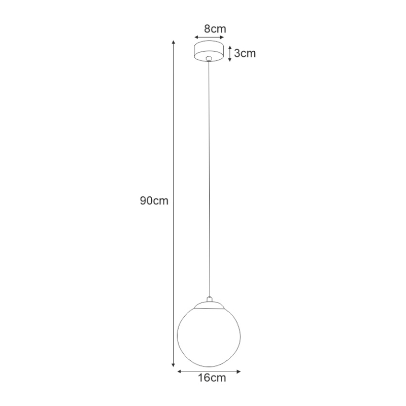 Lampa wisząca K-5401  LUMIA
