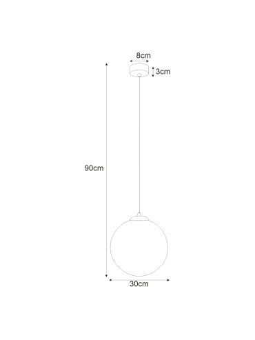 Lampa wisząca K-5402  LUMIA