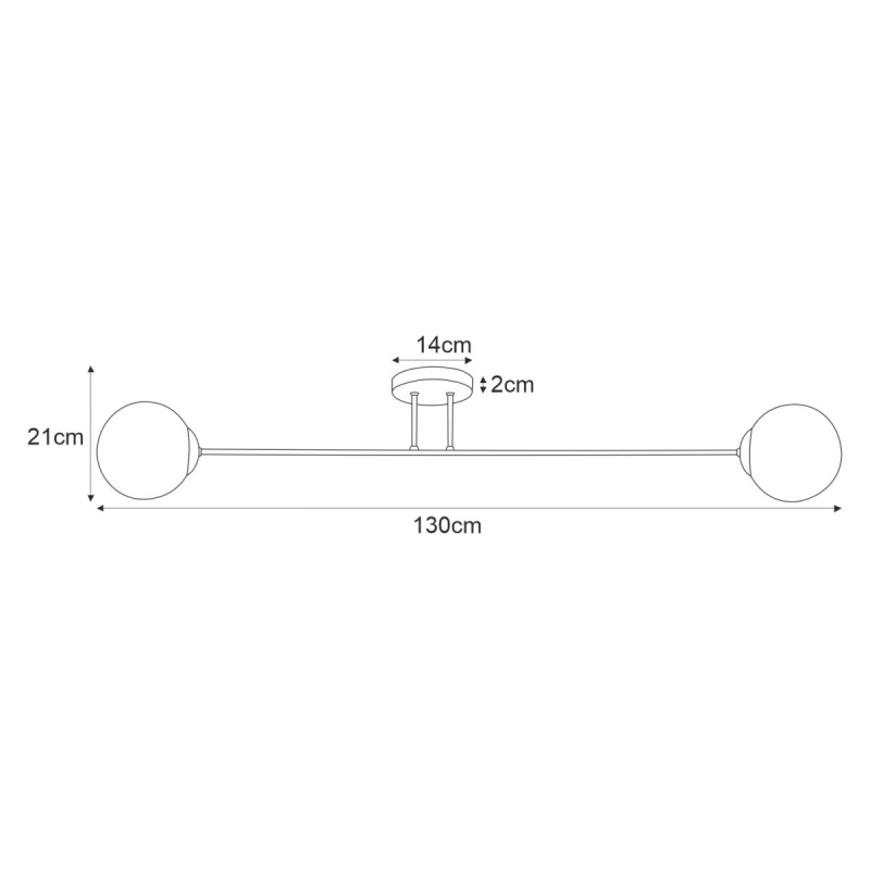 Lampa sufitowa K-5405  LUMIA