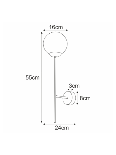 Kinkiet K-5406  LUMIA