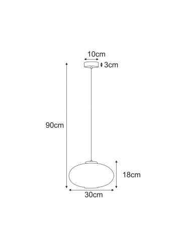 Lampa wisząca K-5676  ARCO