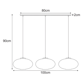 Lampa wisząca K-5678  ARCO
