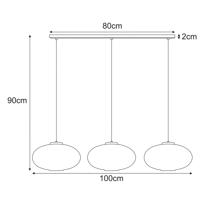 Lampa wisząca K-5678  ARCO