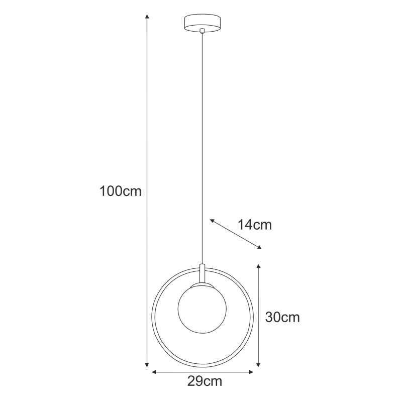 Lampa wisząca K-5476  VENTA