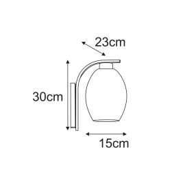 Kinkiet K-5723  BALBO