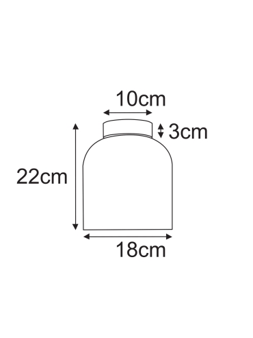 Lampa sufitowa K-5622  CAPRI